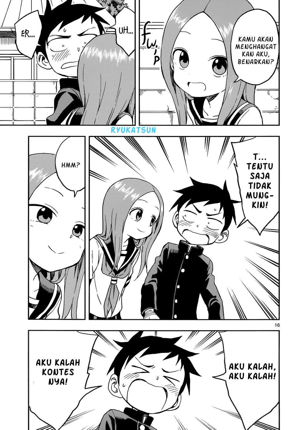 Karakai Jouzu no Takagi-san Chapter 95