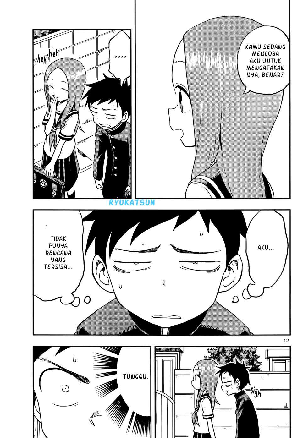 Karakai Jouzu no Takagi-san Chapter 95