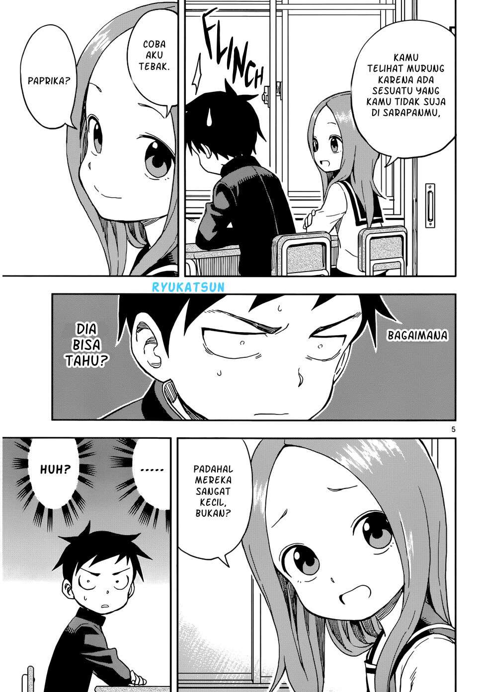 Karakai Jouzu no Takagi-san Chapter 96