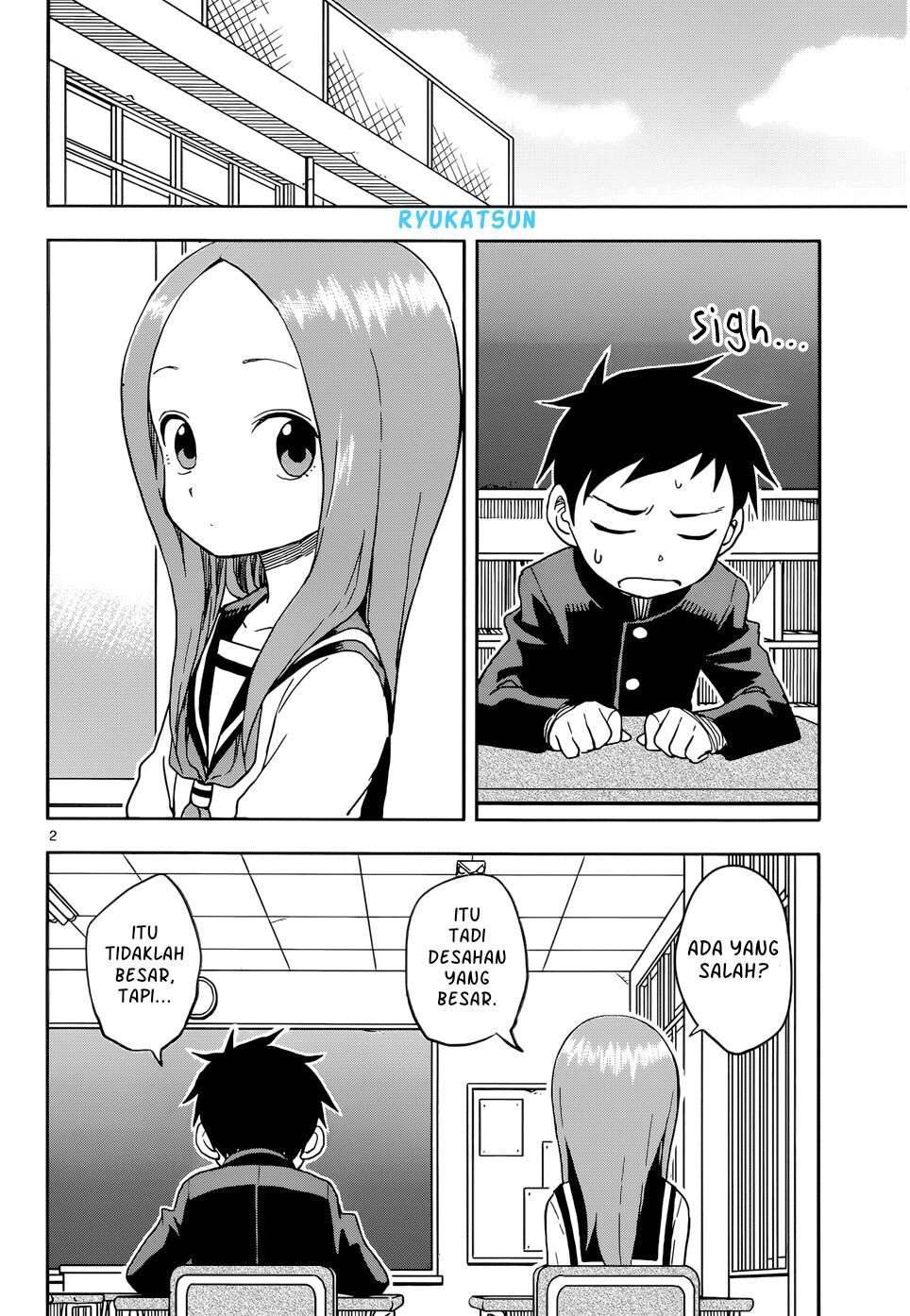 Karakai Jouzu no Takagi-san Chapter 96