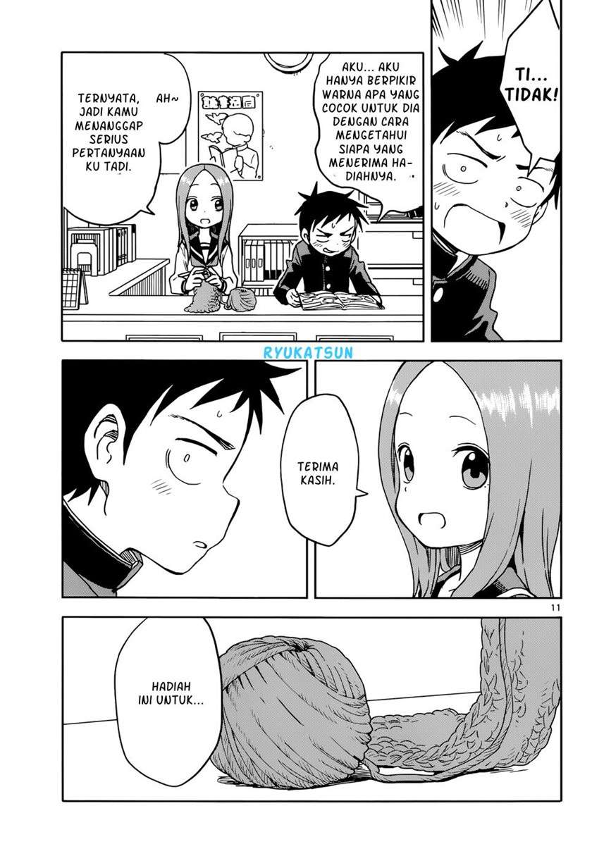 Karakai Jouzu no Takagi-san Chapter 97