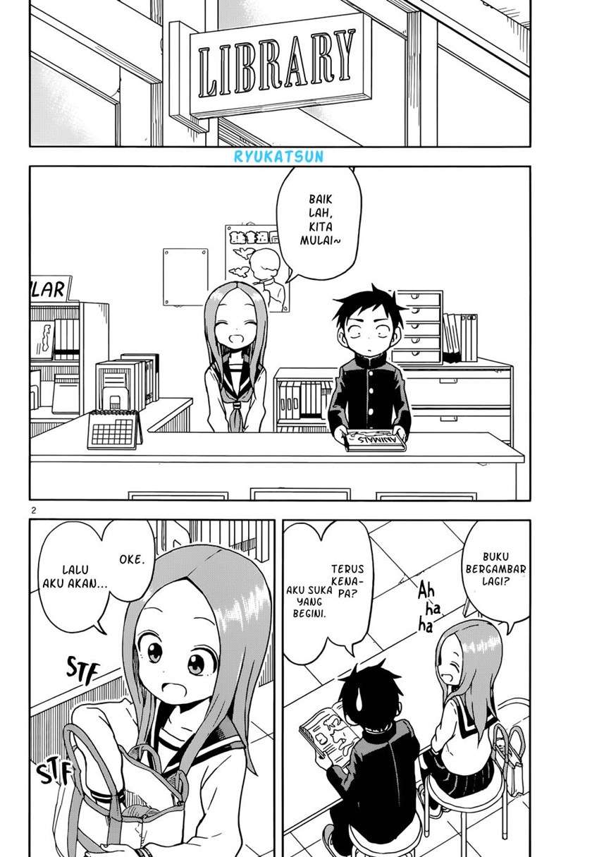 Karakai Jouzu no Takagi-san Chapter 97