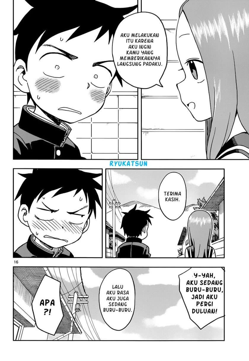 Karakai Jouzu no Takagi-san Chapter 99