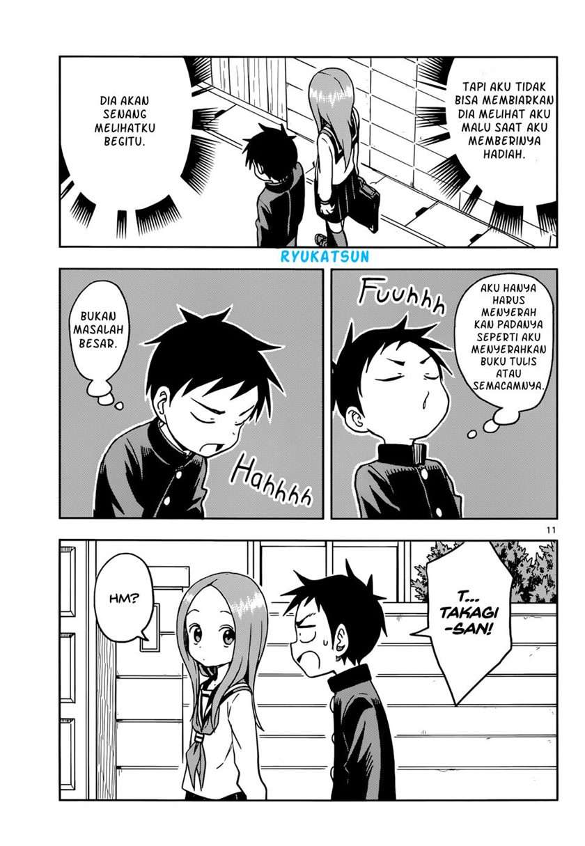 Karakai Jouzu no Takagi-san Chapter 99