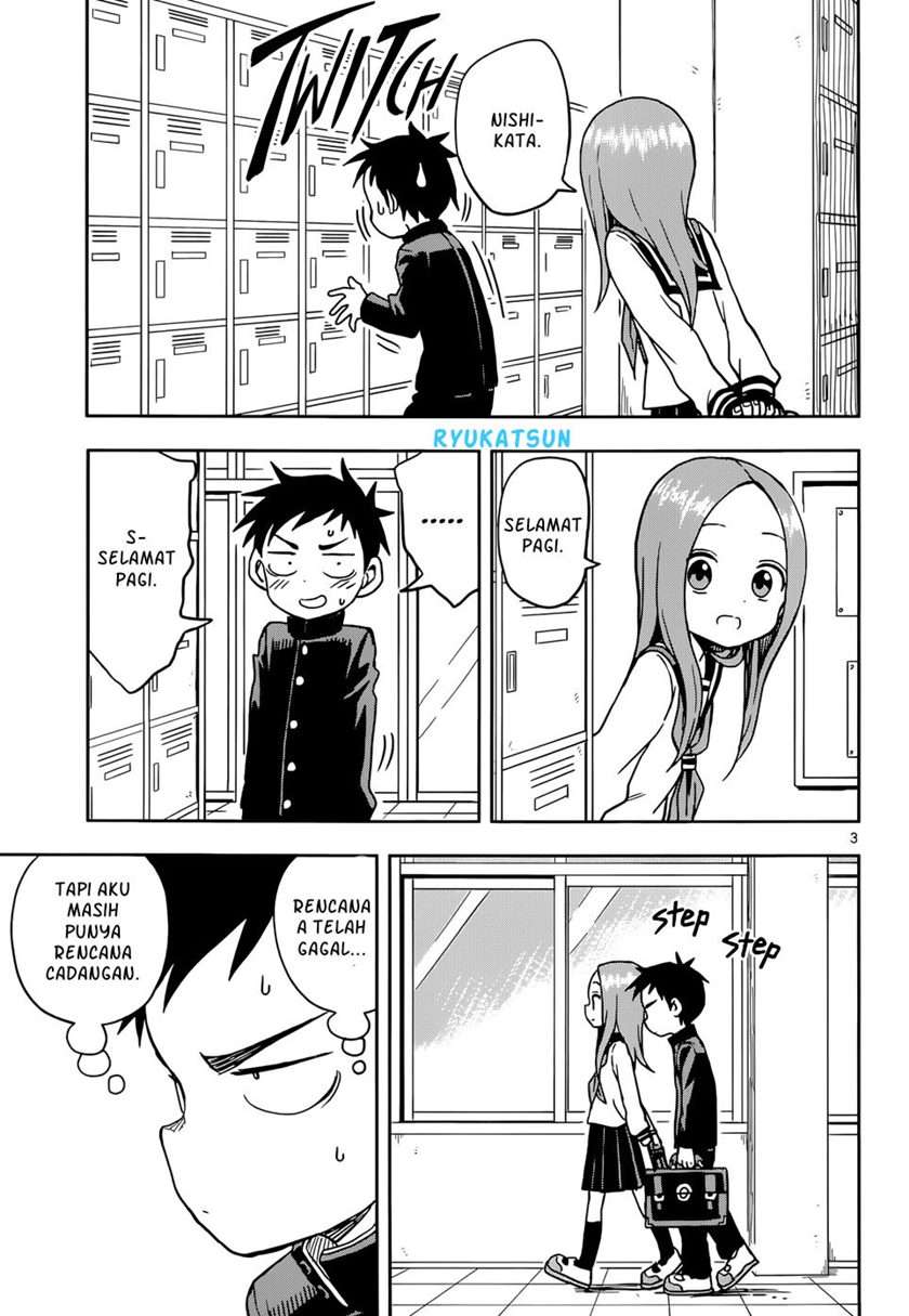 Karakai Jouzu no Takagi-san Chapter 99