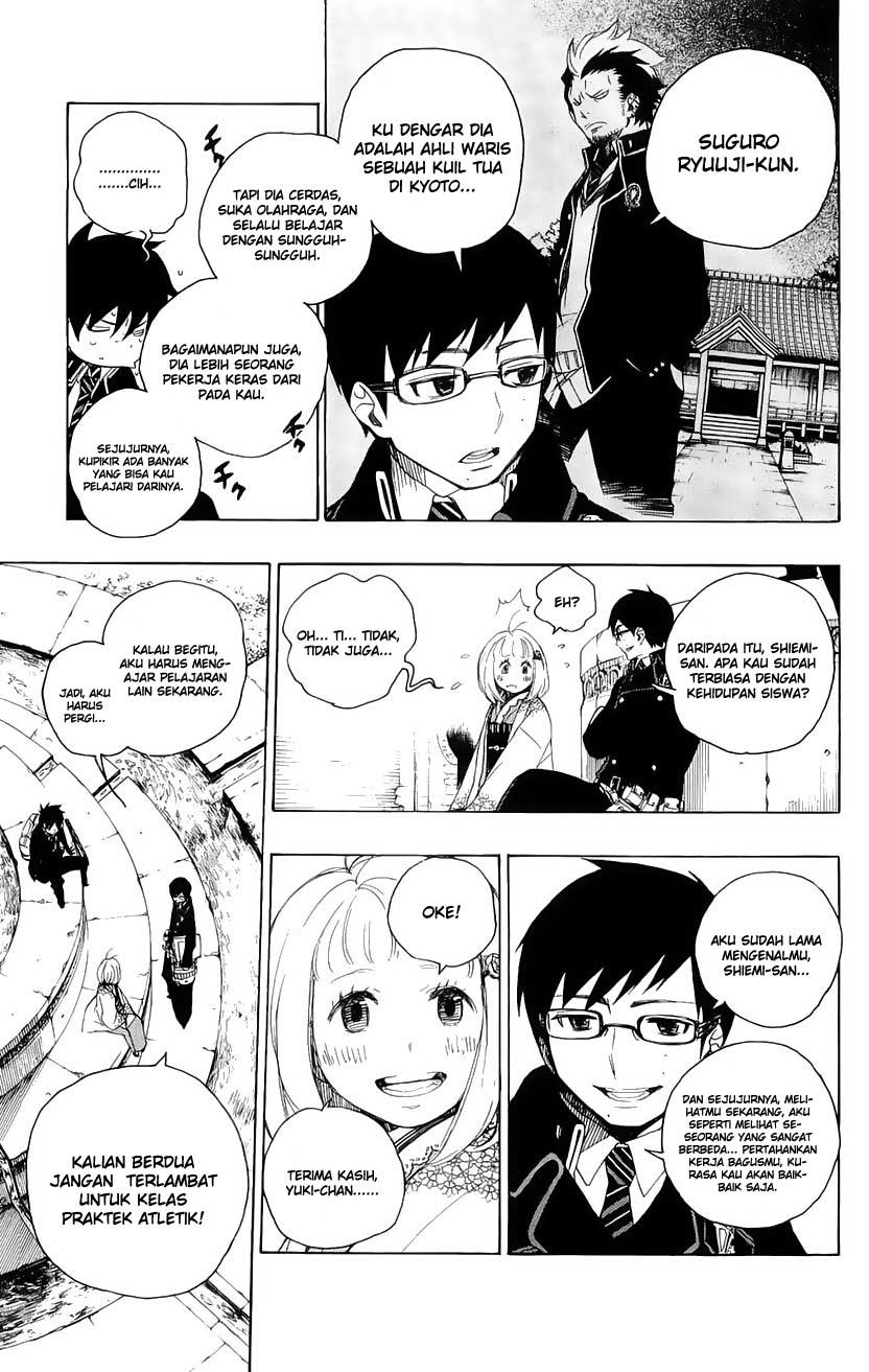 Ao no Exorcist Chapter 4