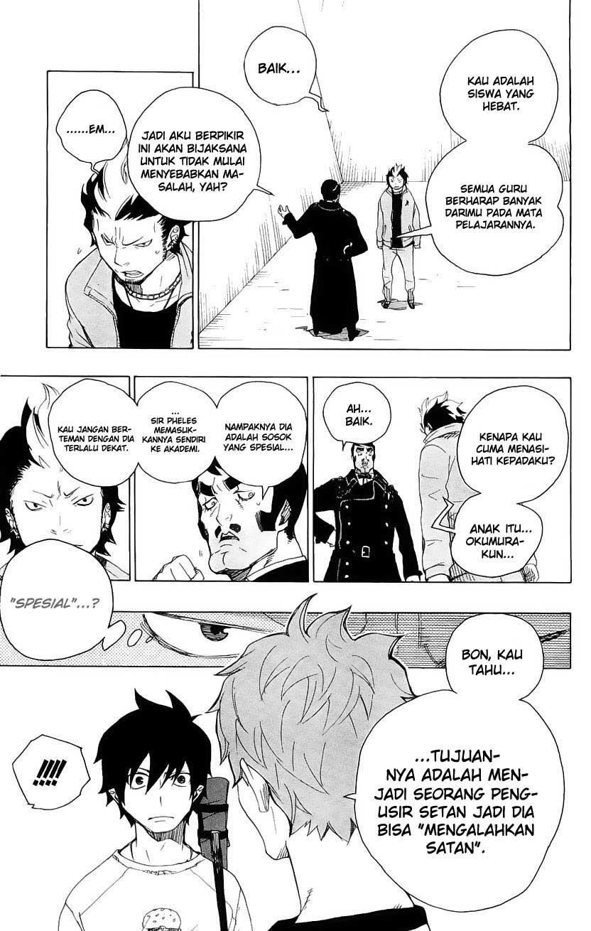 Ao no Exorcist Chapter 4