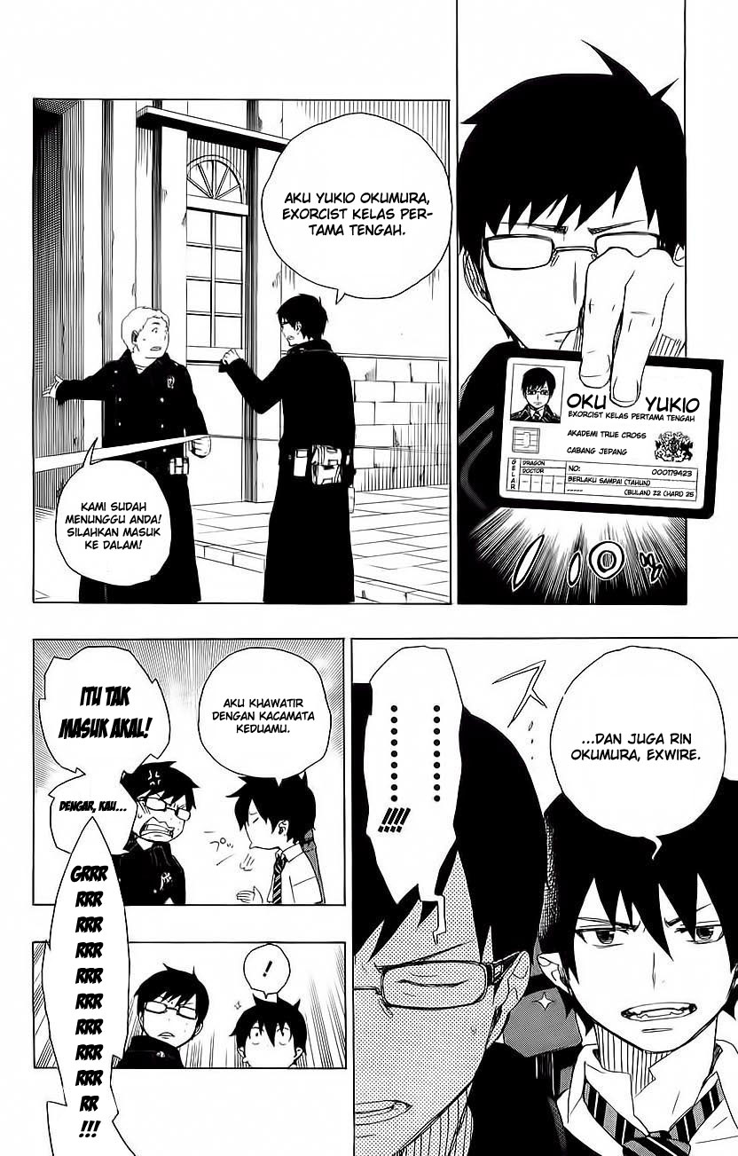 Ao no Exorcist Chapter 7