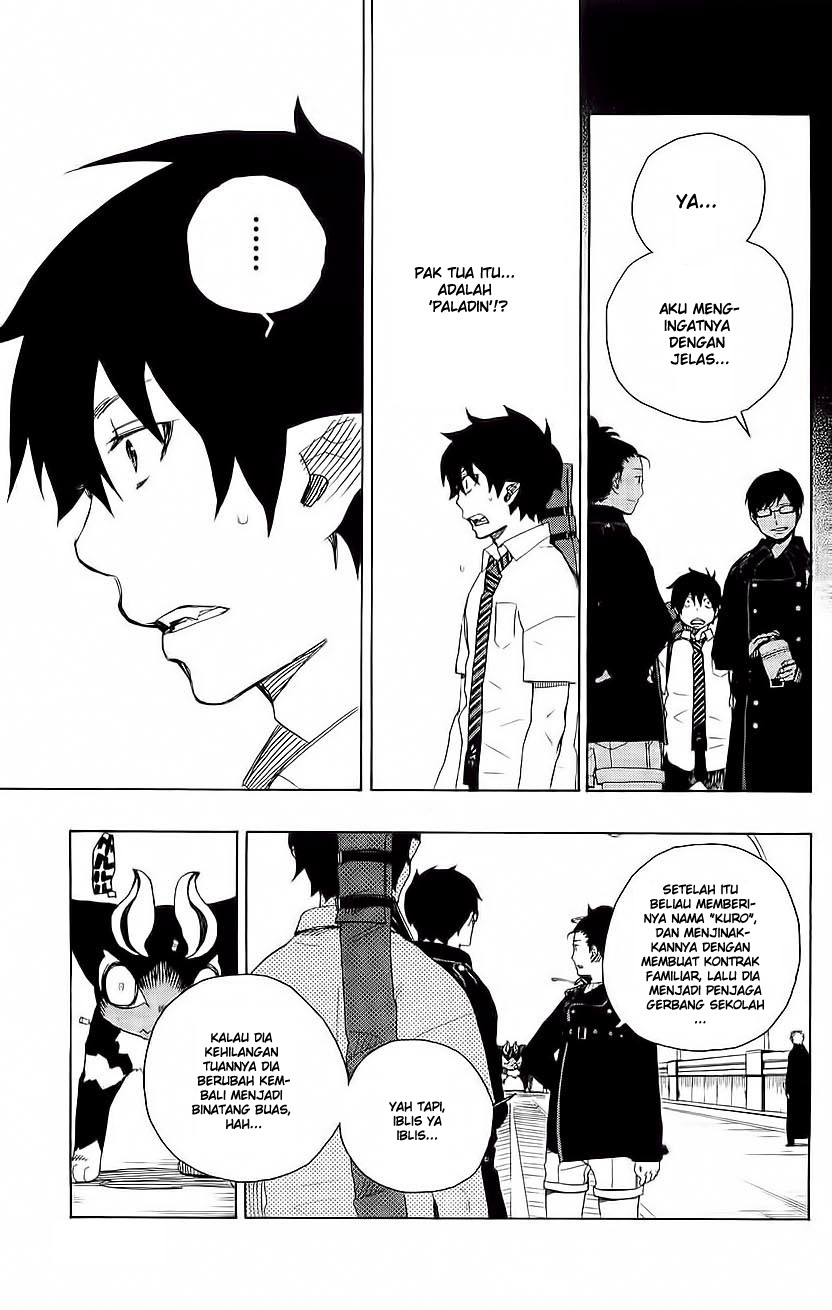 Ao no Exorcist Chapter 7