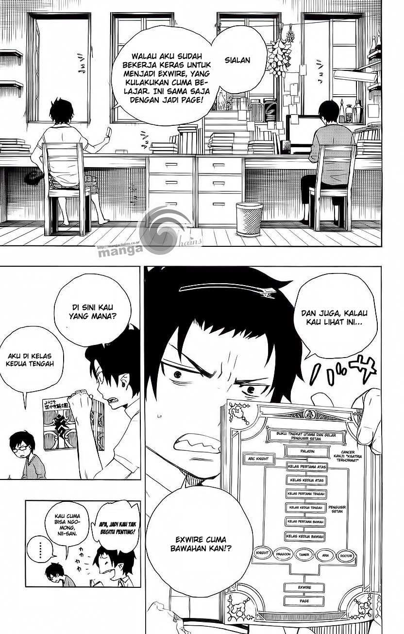 Ao no Exorcist Chapter 7