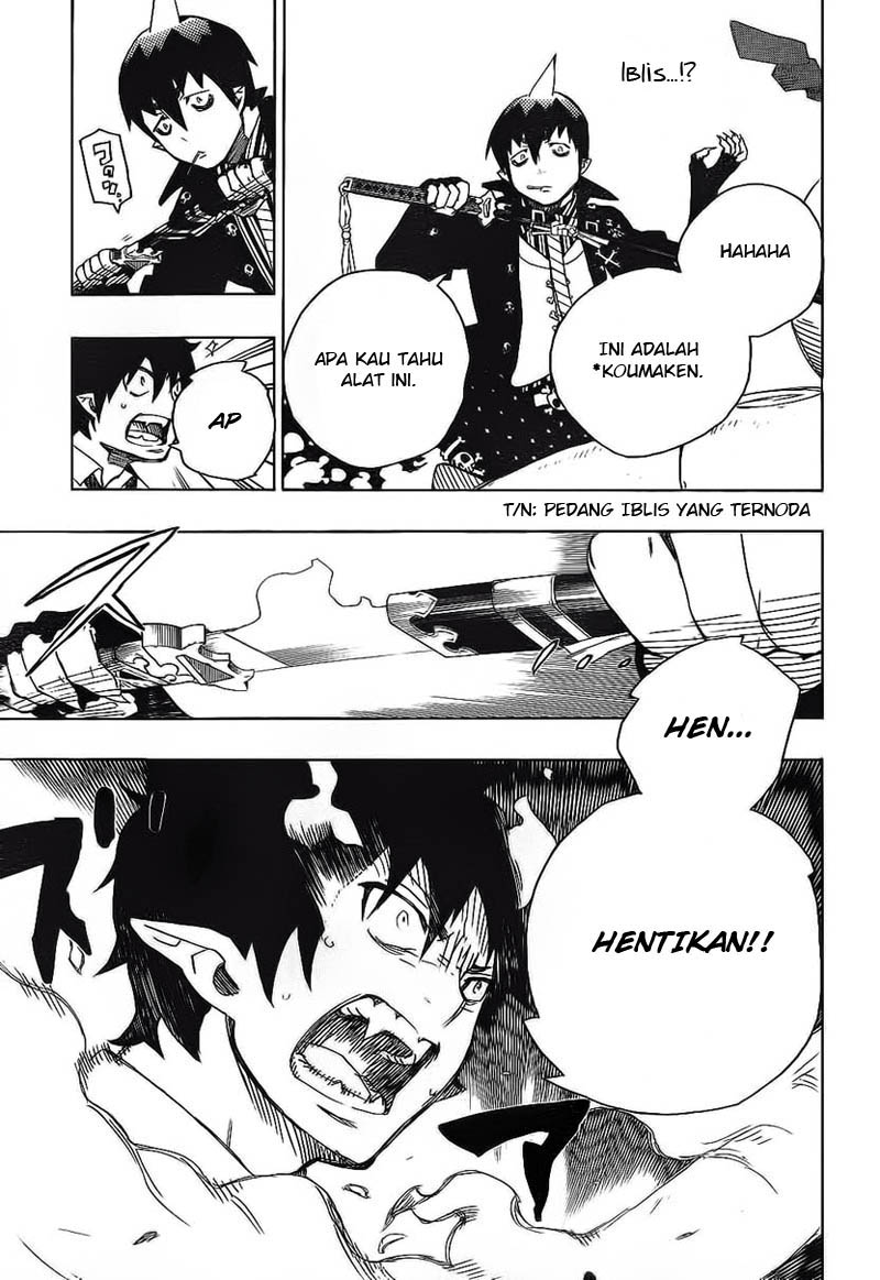 Ao no Exorcist Chapter 9