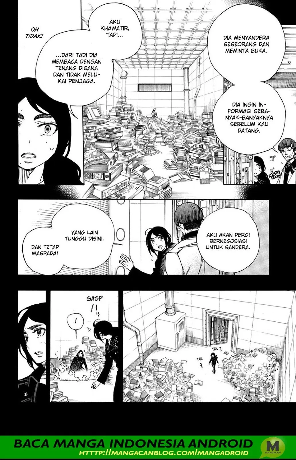 Ao no Exorcist Chapter 105