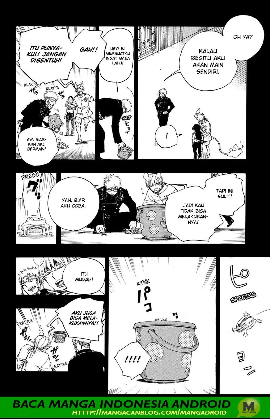 Ao no Exorcist Chapter 105