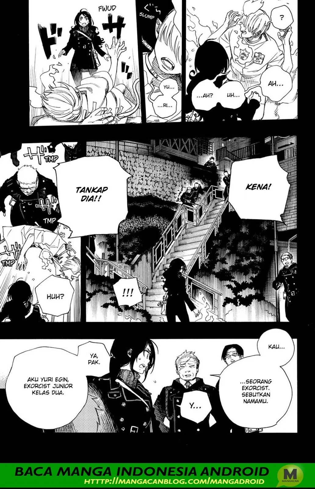 Ao no Exorcist Chapter 105