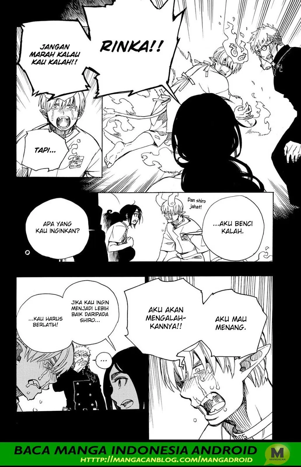 Ao no Exorcist Chapter 105