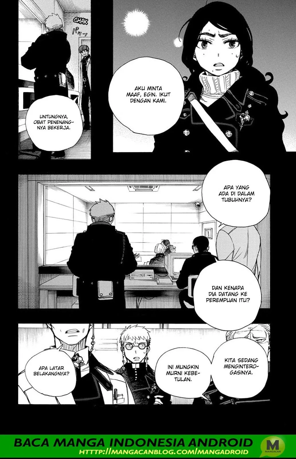 Ao no Exorcist Chapter 105