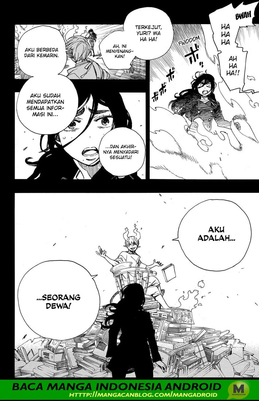 Ao no Exorcist Chapter 105