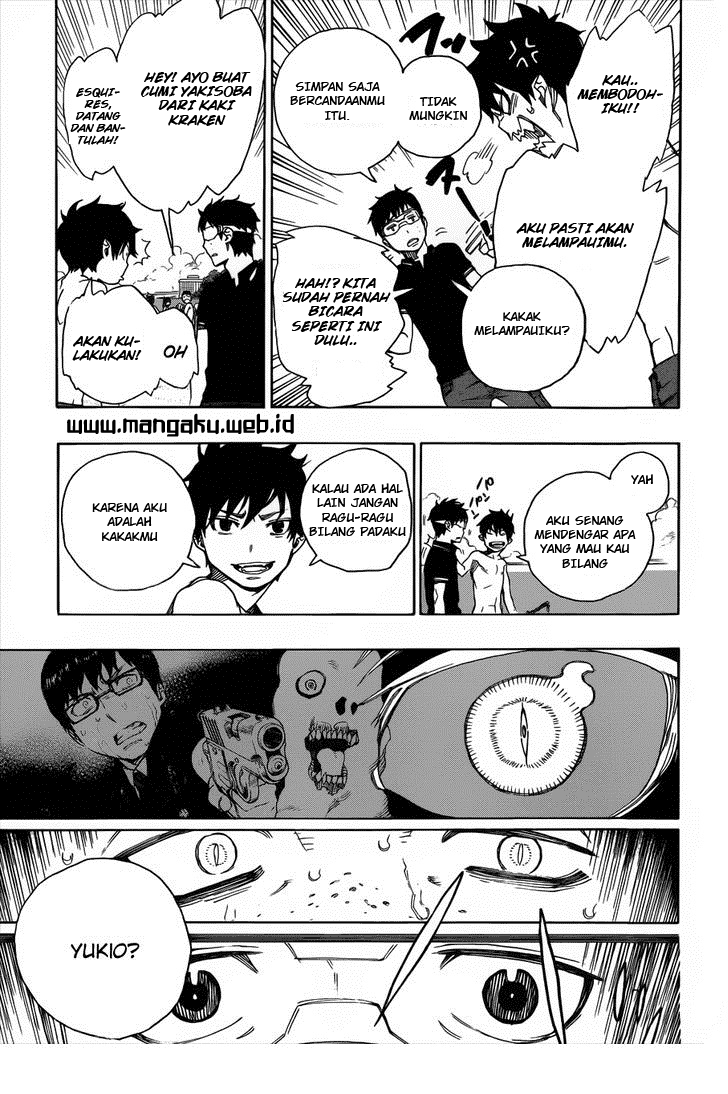 Ao no Exorcist Chapter 37