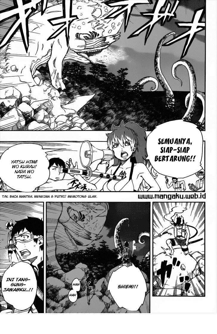 Ao no Exorcist Chapter 37