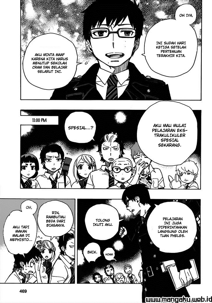 Ao no Exorcist Chapter 40