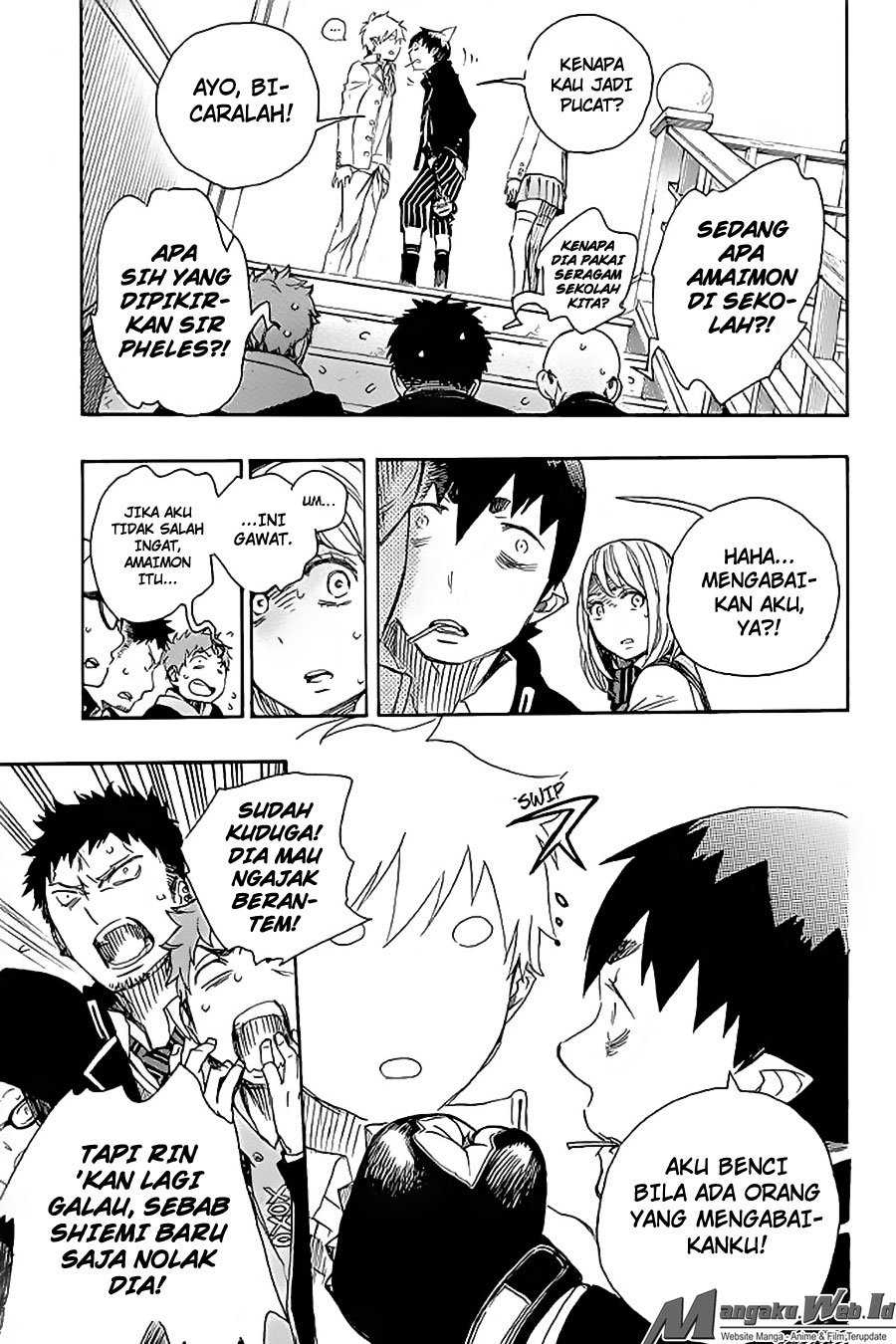 Ao no Exorcist Chapter 83