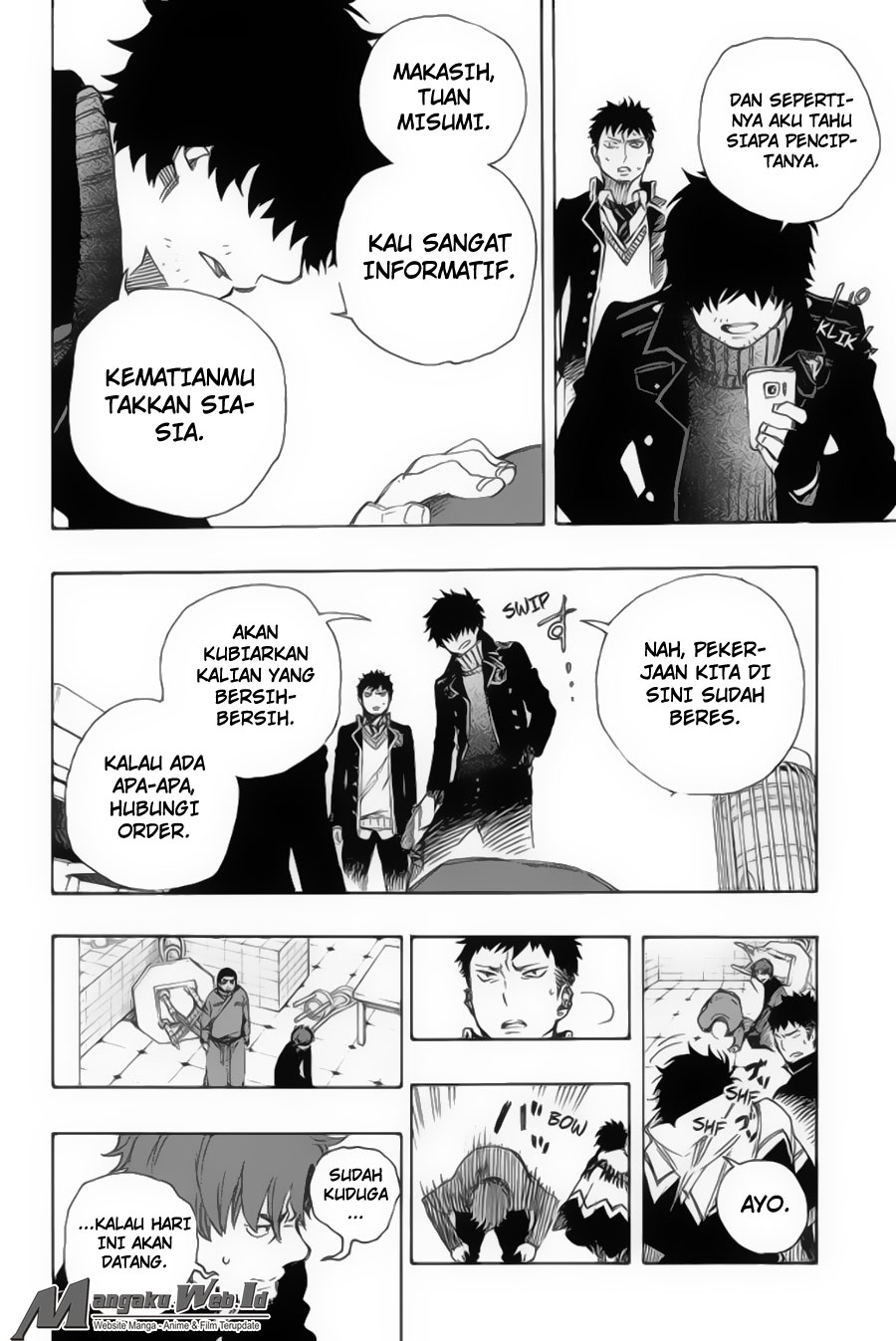 Ao no Exorcist Chapter 83