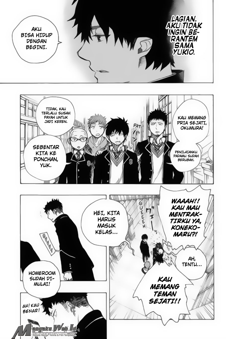 Ao no Exorcist Chapter 83