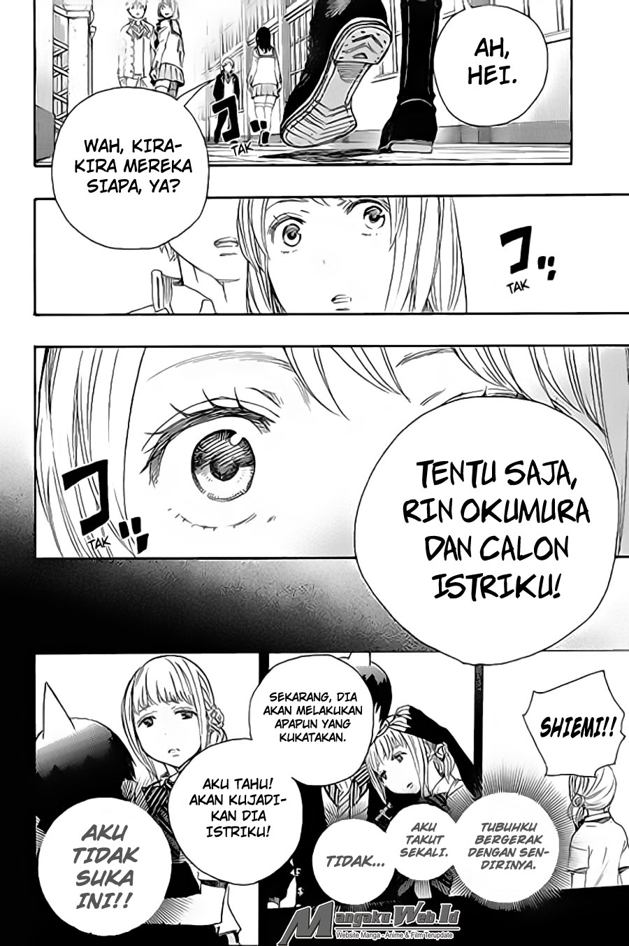 Ao no Exorcist Chapter 83