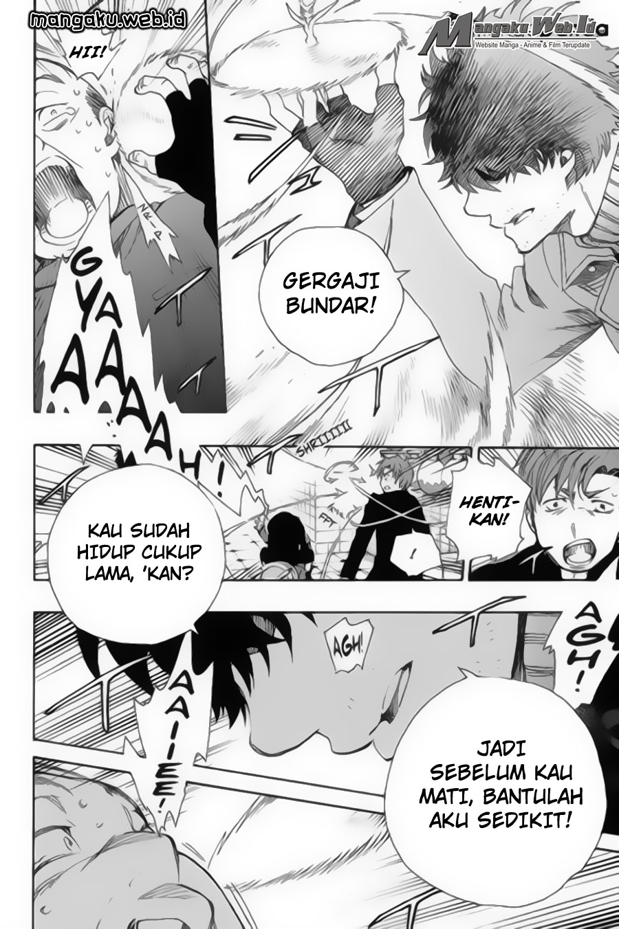 Ao no Exorcist Chapter 83