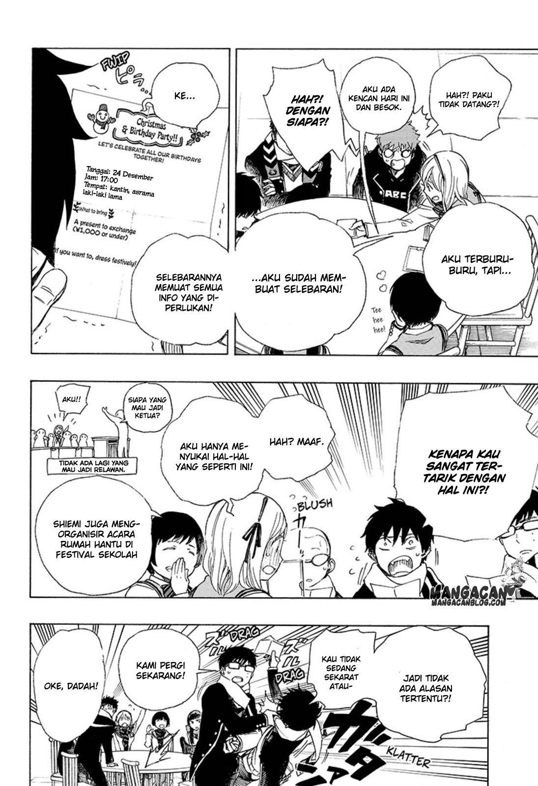 Ao no Exorcist Chapter 88