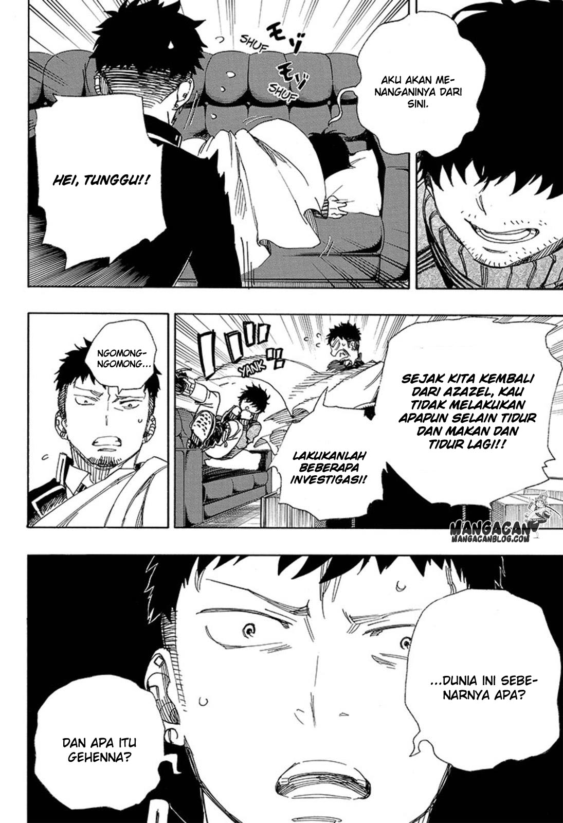 Ao no Exorcist Chapter 88