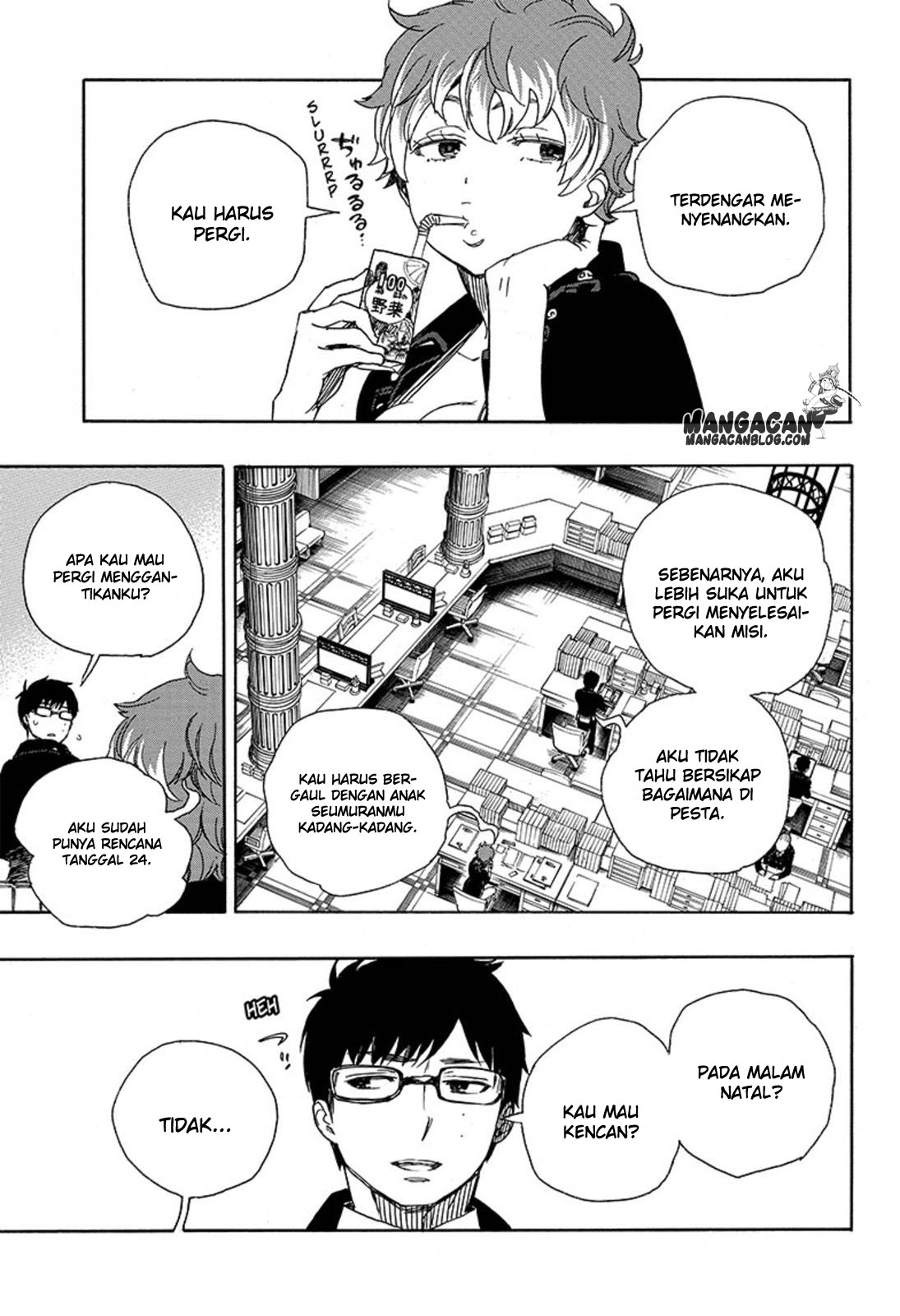 Ao no Exorcist Chapter 88