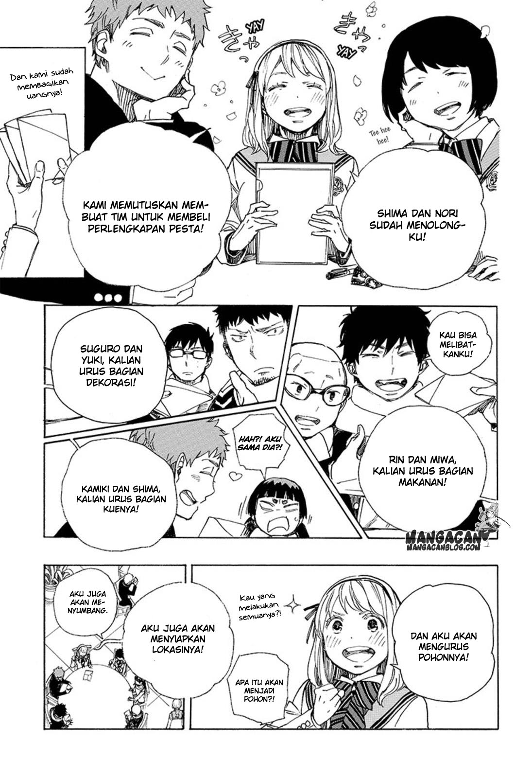 Ao no Exorcist Chapter 88