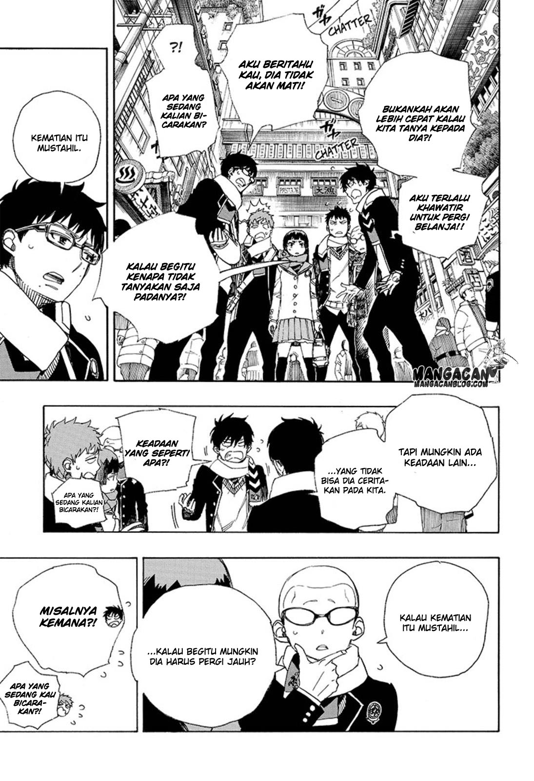 Ao no Exorcist Chapter 88