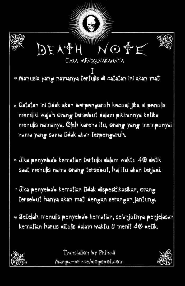 Death Note Chapter 1