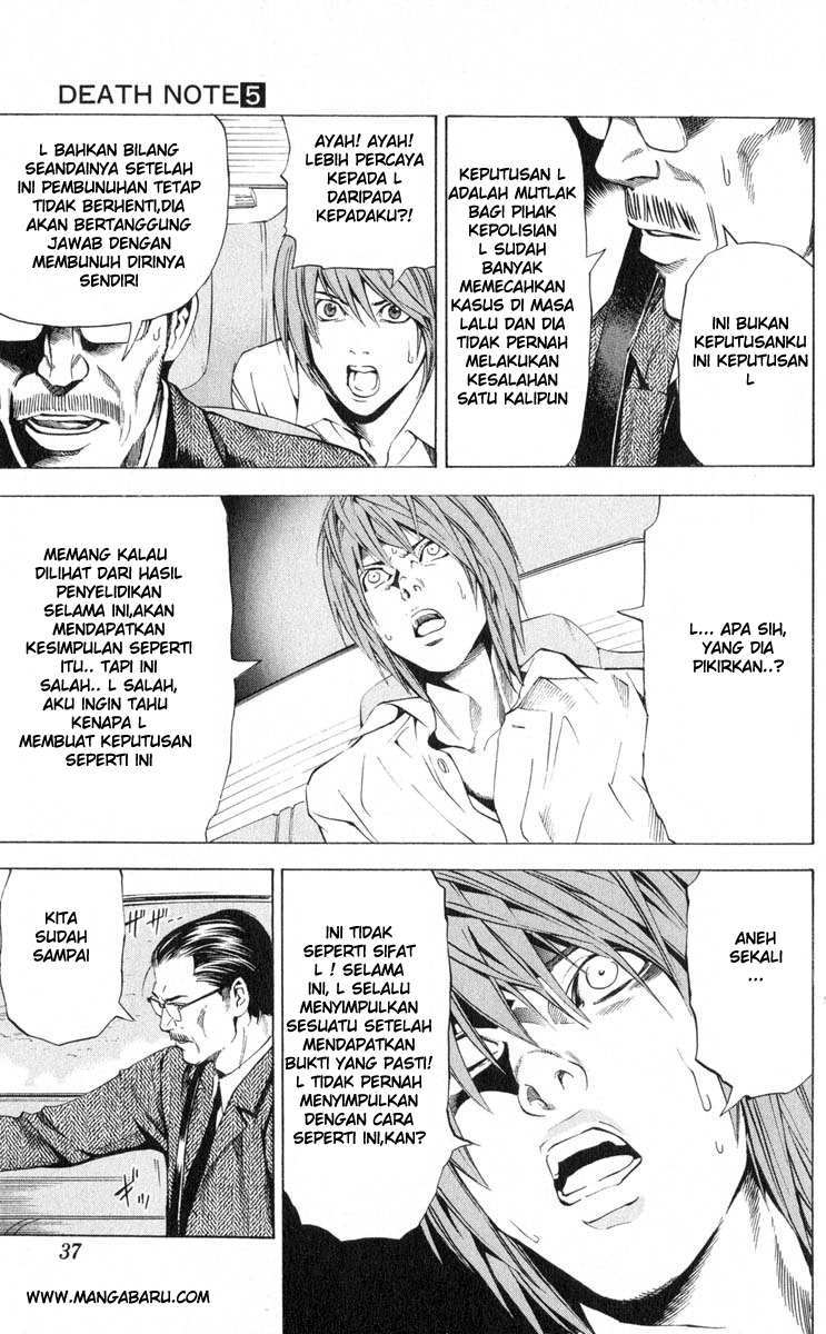 Death Note Chapter 36