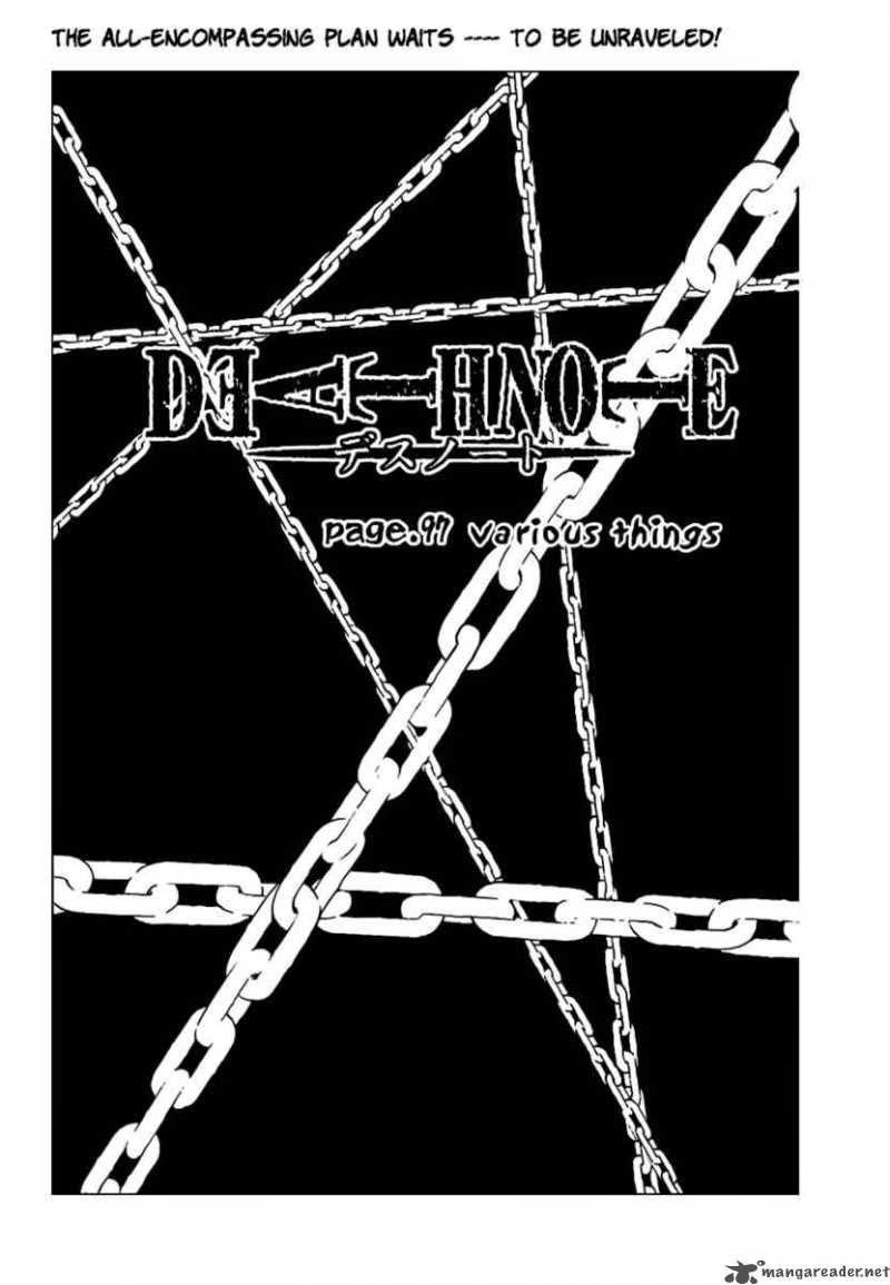 Death Note Chapter 97