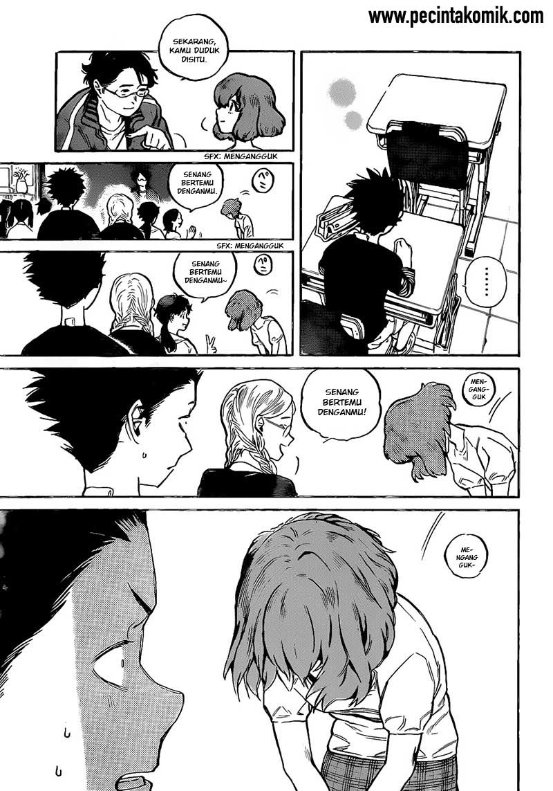 Koe no Katachi Chapter 1