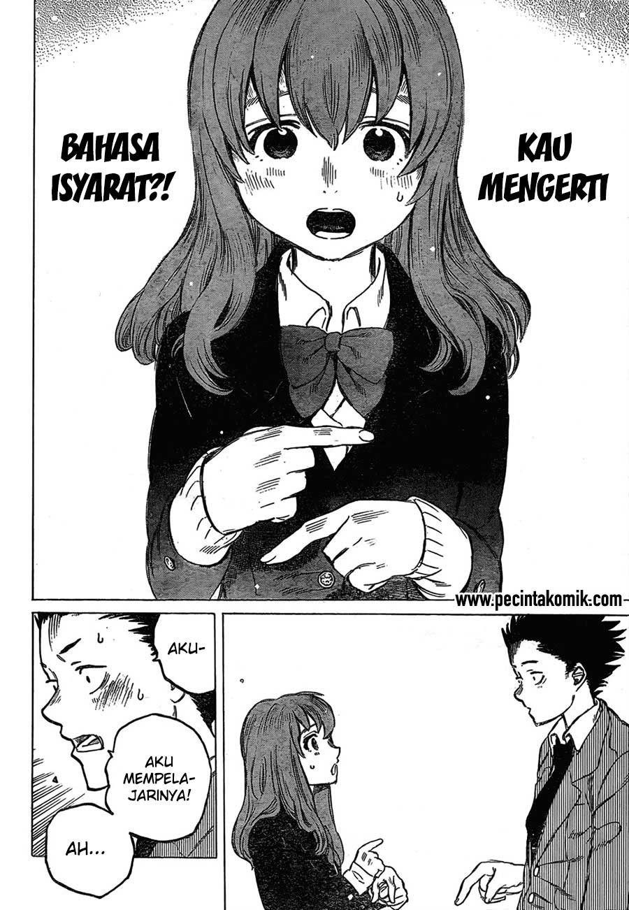 Koe no Katachi Chapter 6