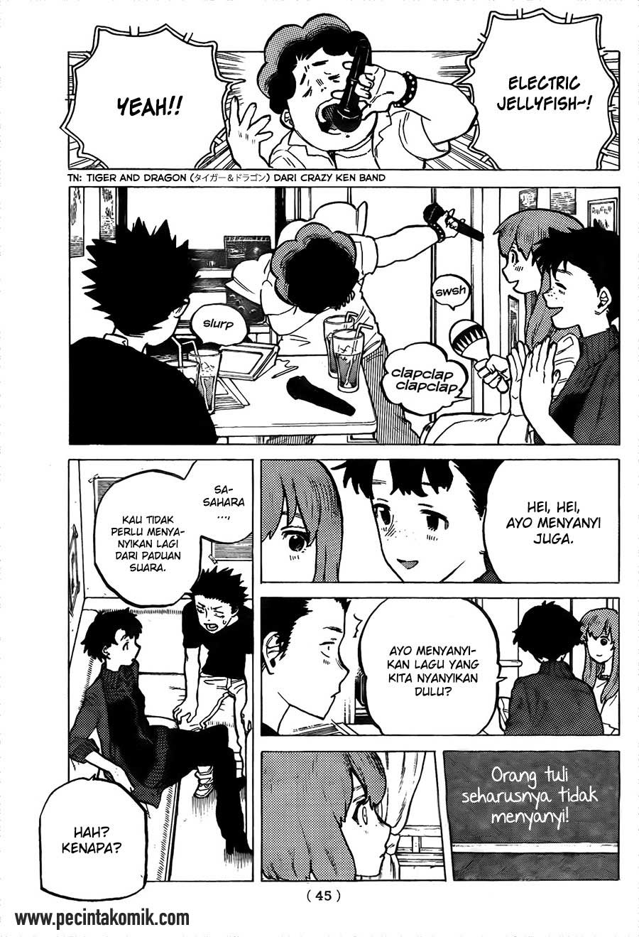 Koe no Katachi Chapter 17