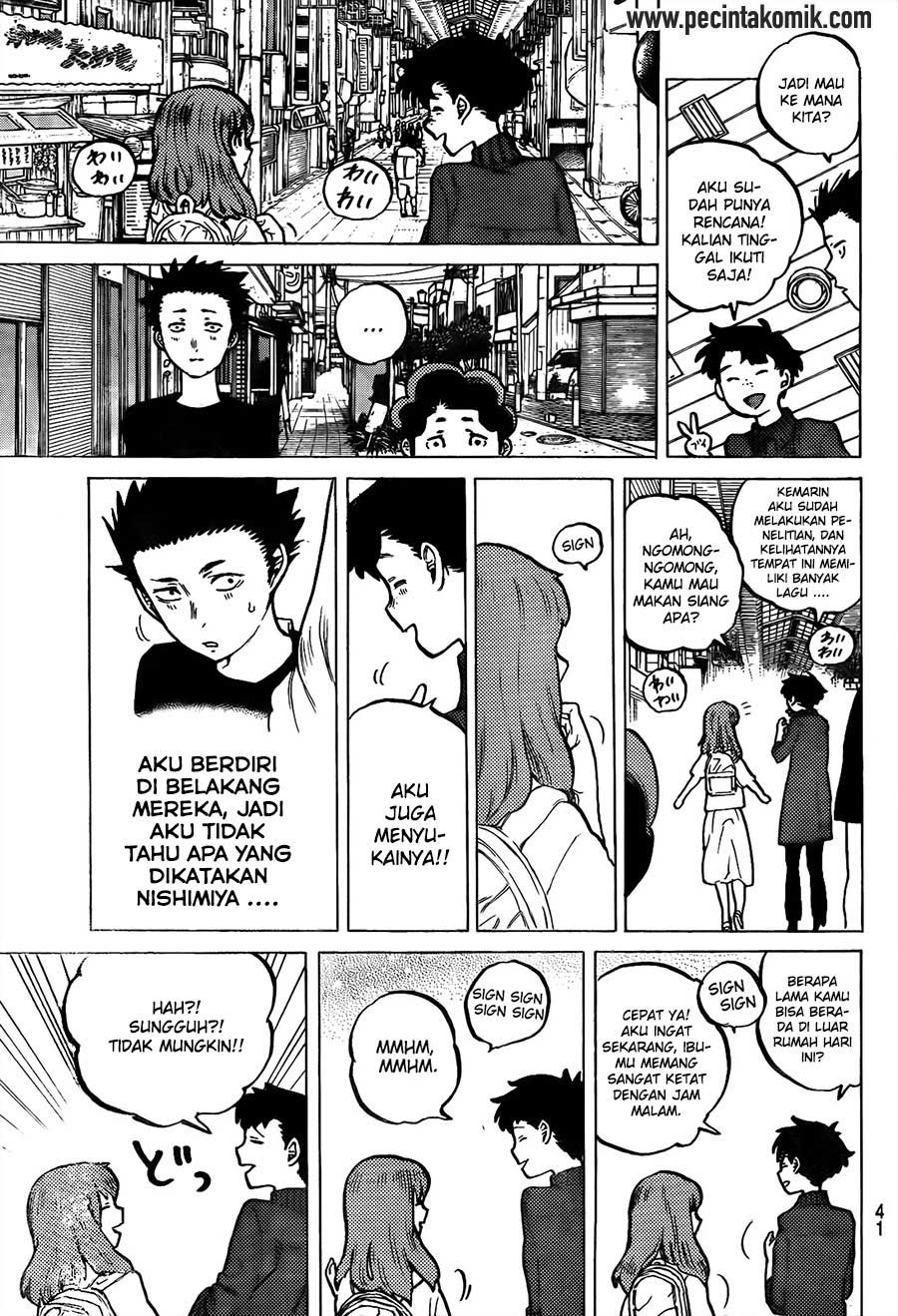 Koe no Katachi Chapter 17