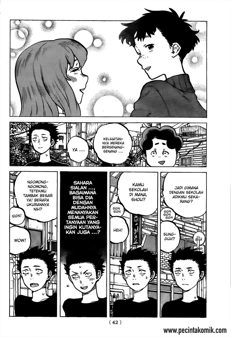 Koe no Katachi Chapter 17