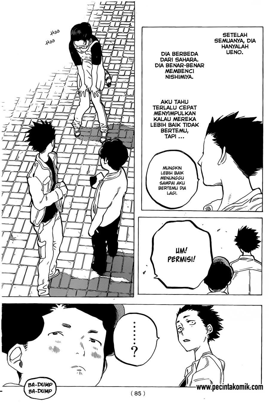 Koe no Katachi Chapter 19