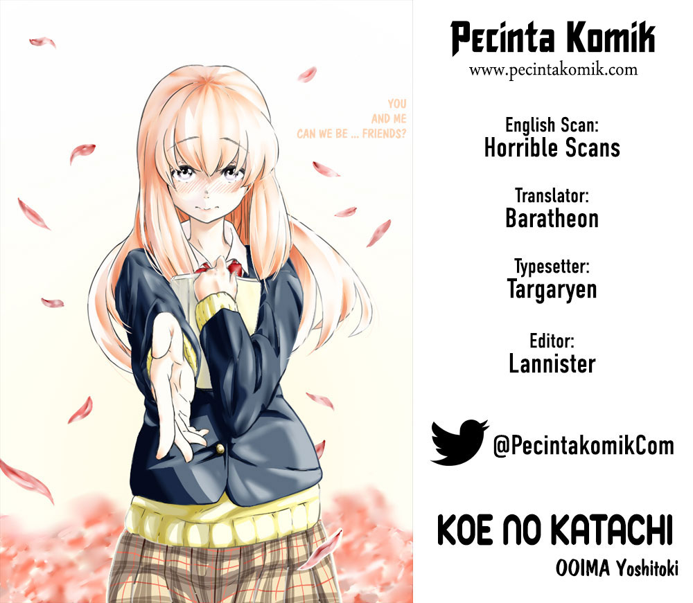 Koe no Katachi Chapter 30