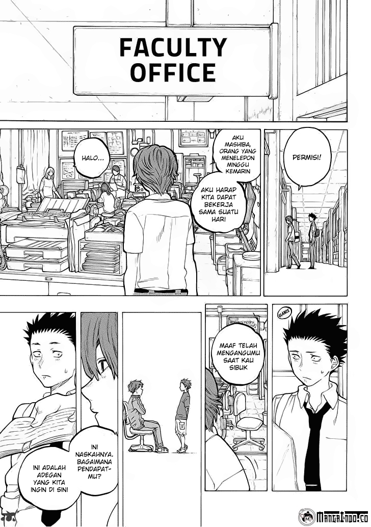 Koe no Katachi Chapter 35