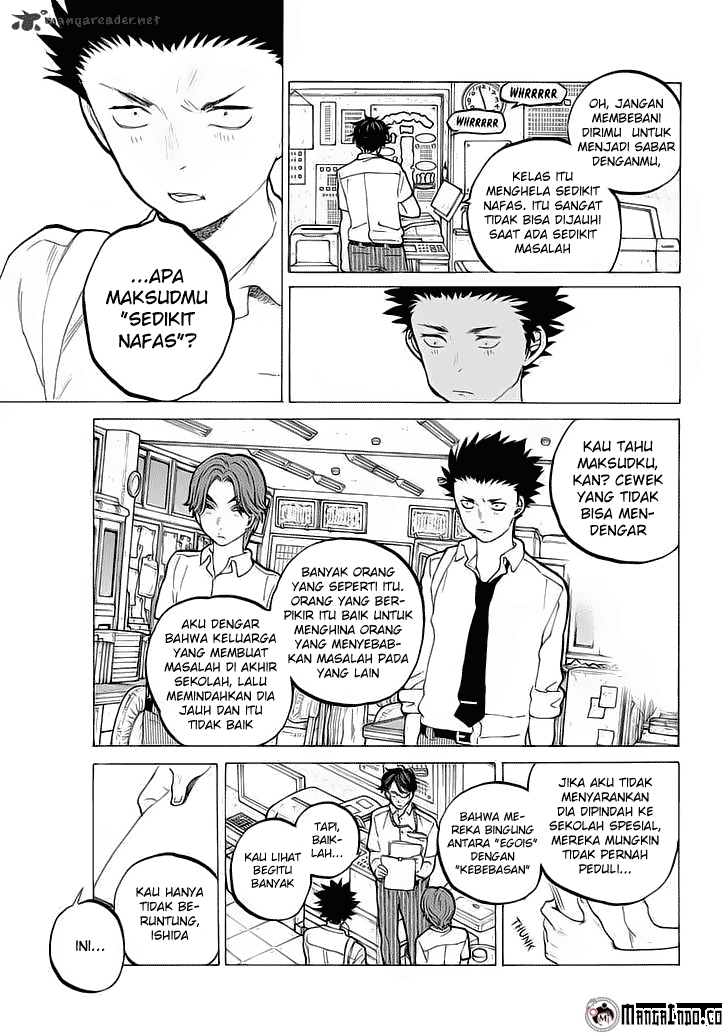 Koe no Katachi Chapter 35