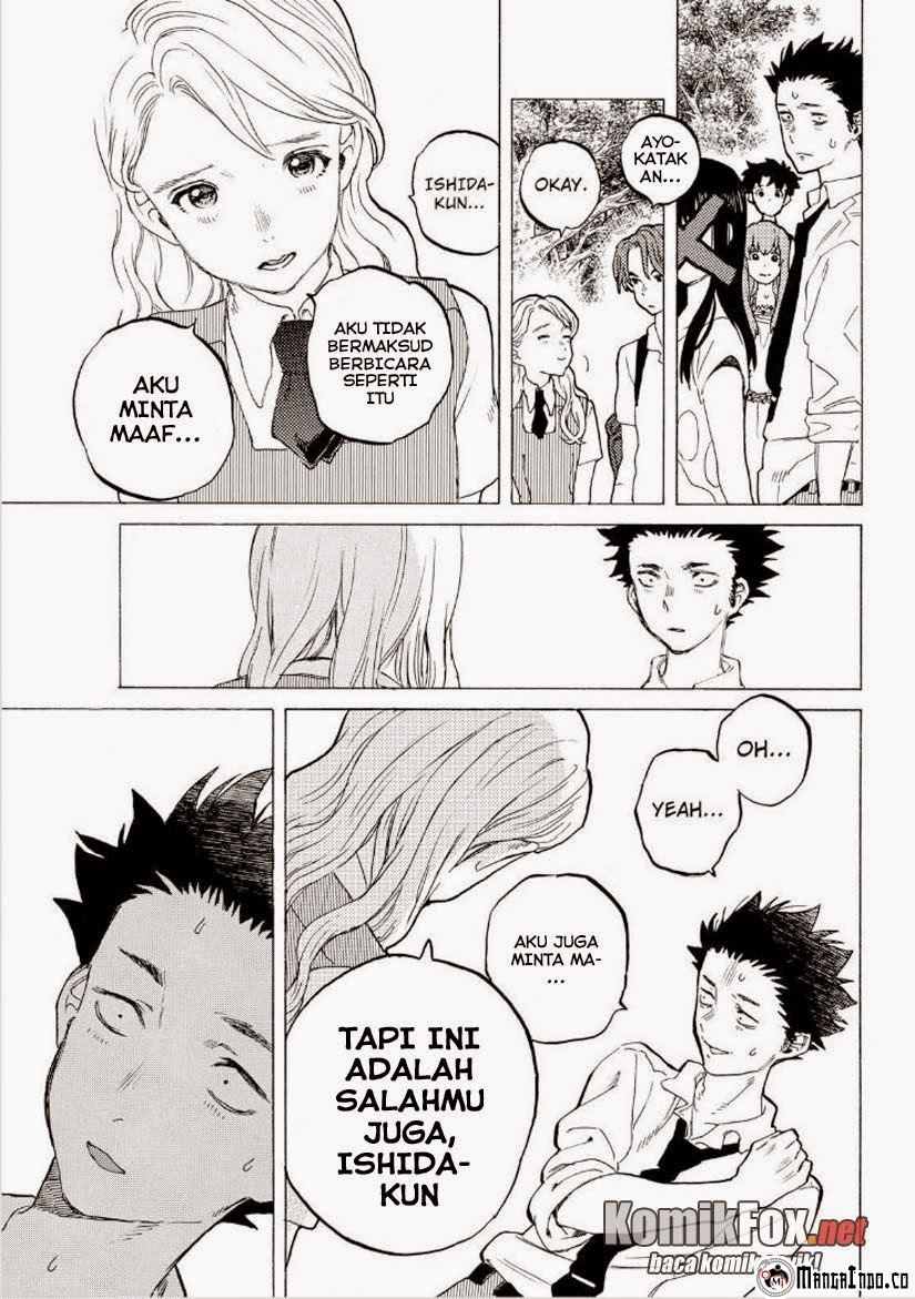 Koe no Katachi Chapter 39