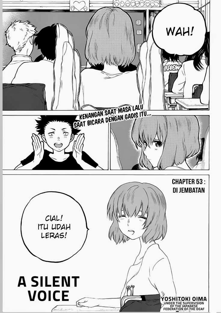 Koe no Katachi Chapter 53