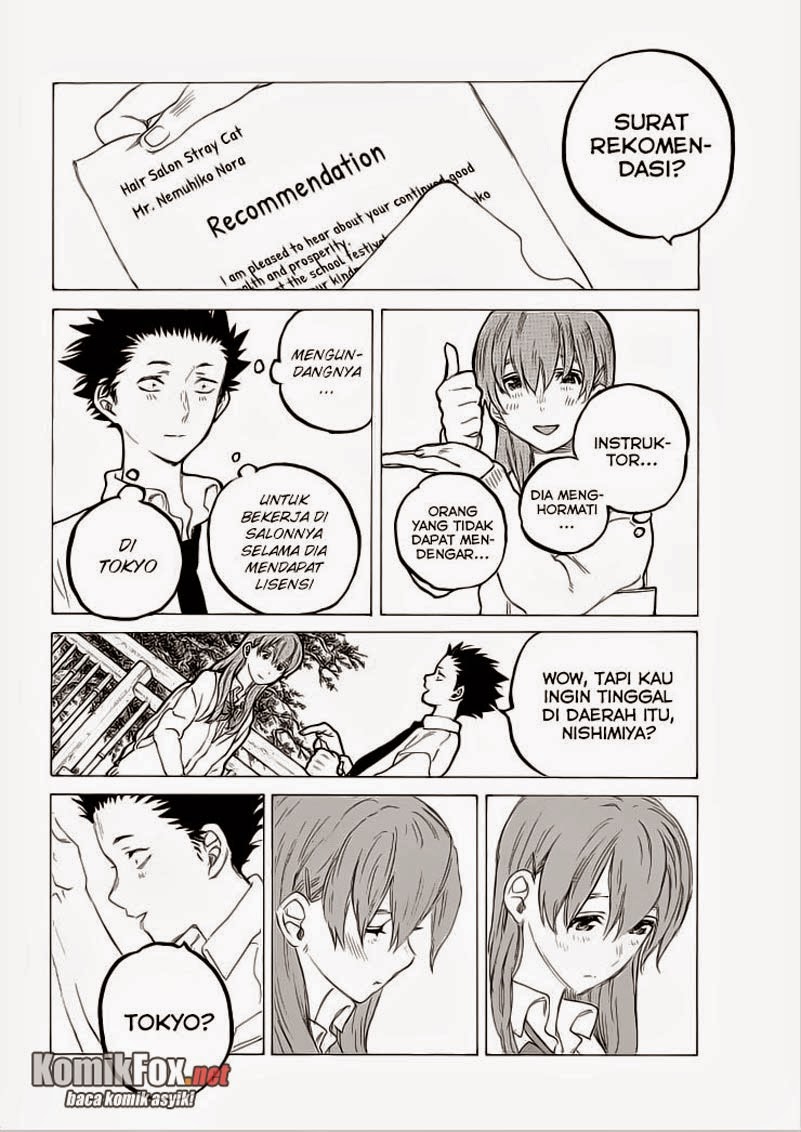 Koe no Katachi Chapter 59