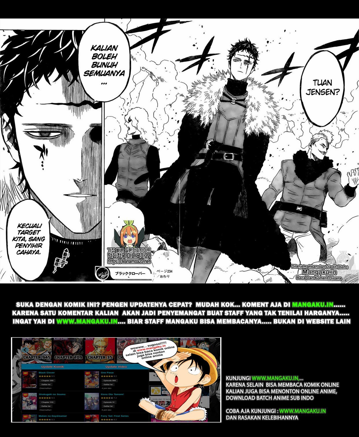 Black Clover Chapter 234